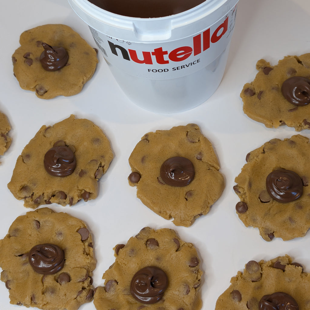 Nutella Cookie – Bake-at-home (4 stk)