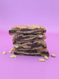 Mørk Choko & Peanut Cookies – Bake-at-home (4 stk)